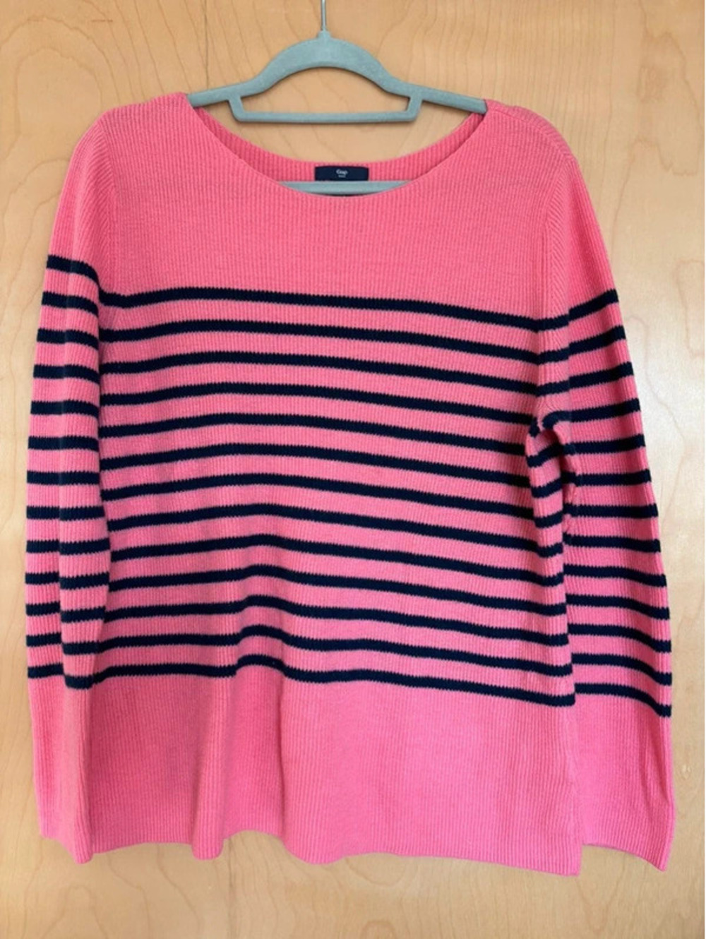 Pink Striped GAP sweater
